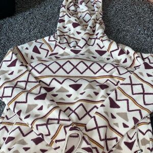 North Face fleece hoodie